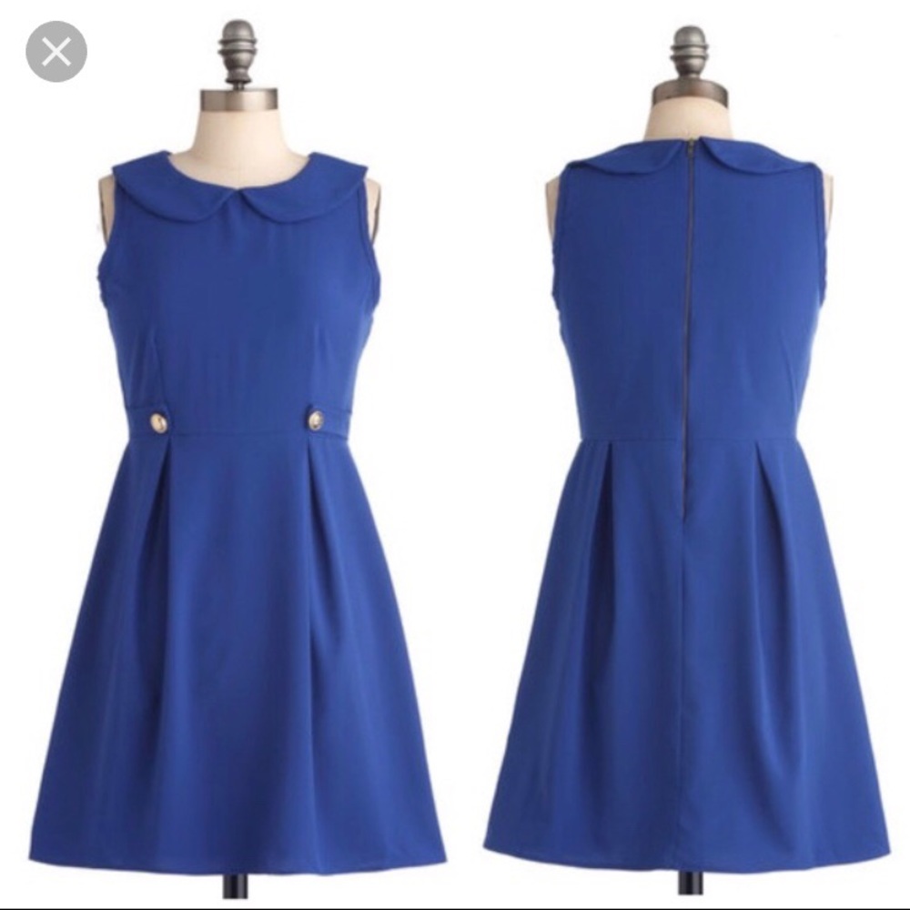 ModCloth Royal Blue Dress